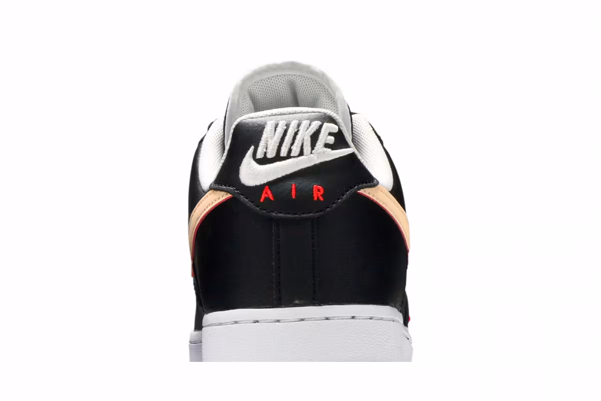 Nike Air Force 1 Low Worldwide Pack - Black Crimson, view 8