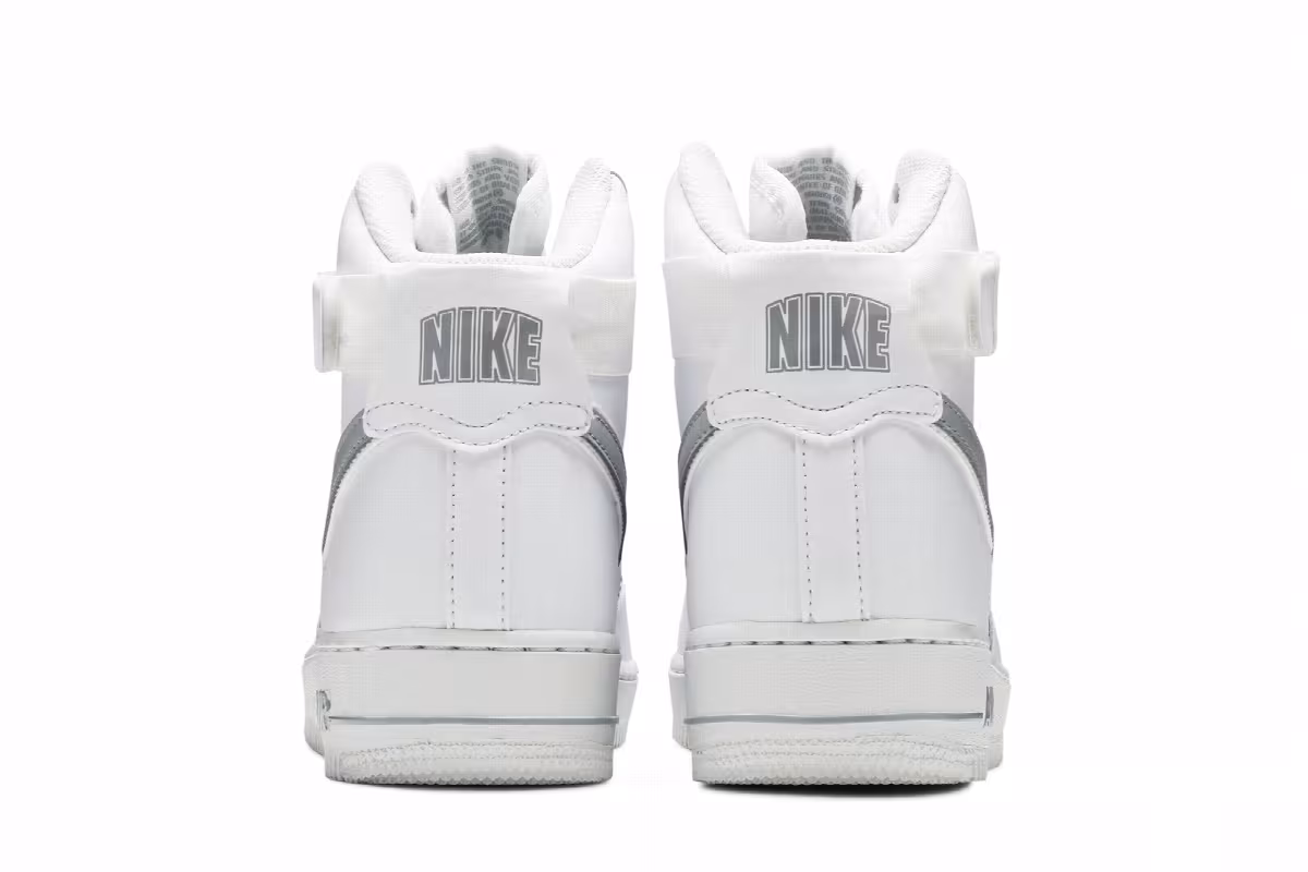 Nike Air Force 1 High White Wolf Grey, view 7