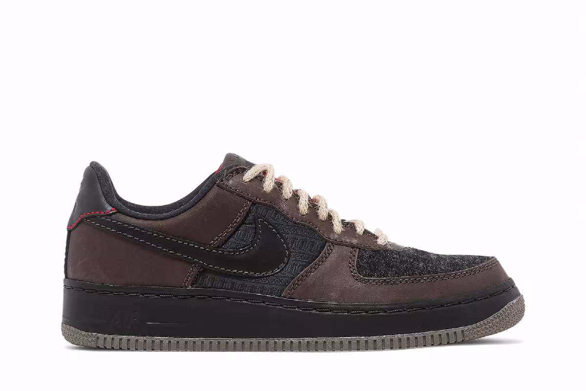 Nike Air Force 1 Low Inside Out Baroque Brown Black, view 2