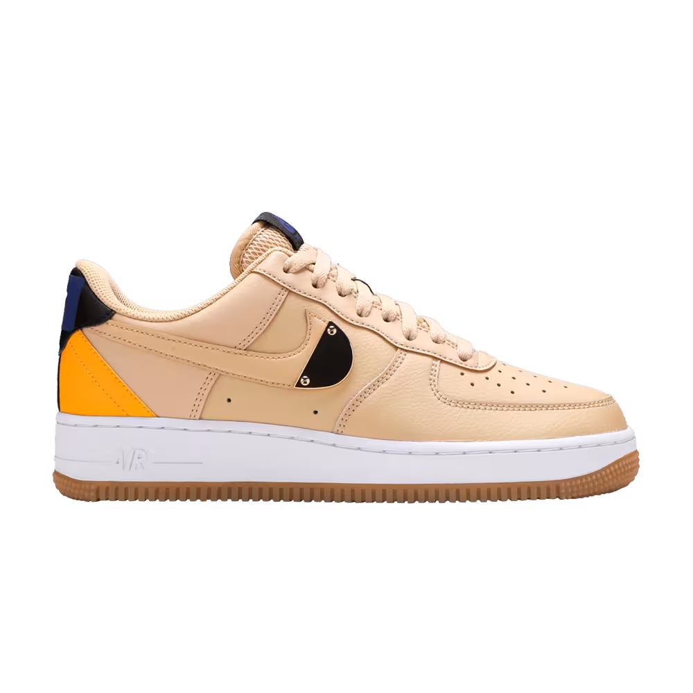 NBA x Nike Air Force 1 Sesame University Gold