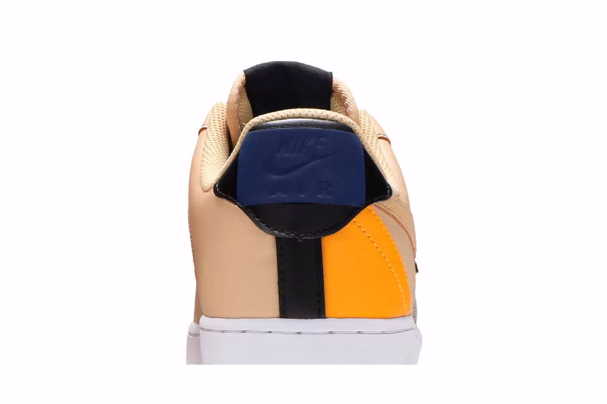 NBA x Nike Air Force 1 Sesame University Gold, view 8