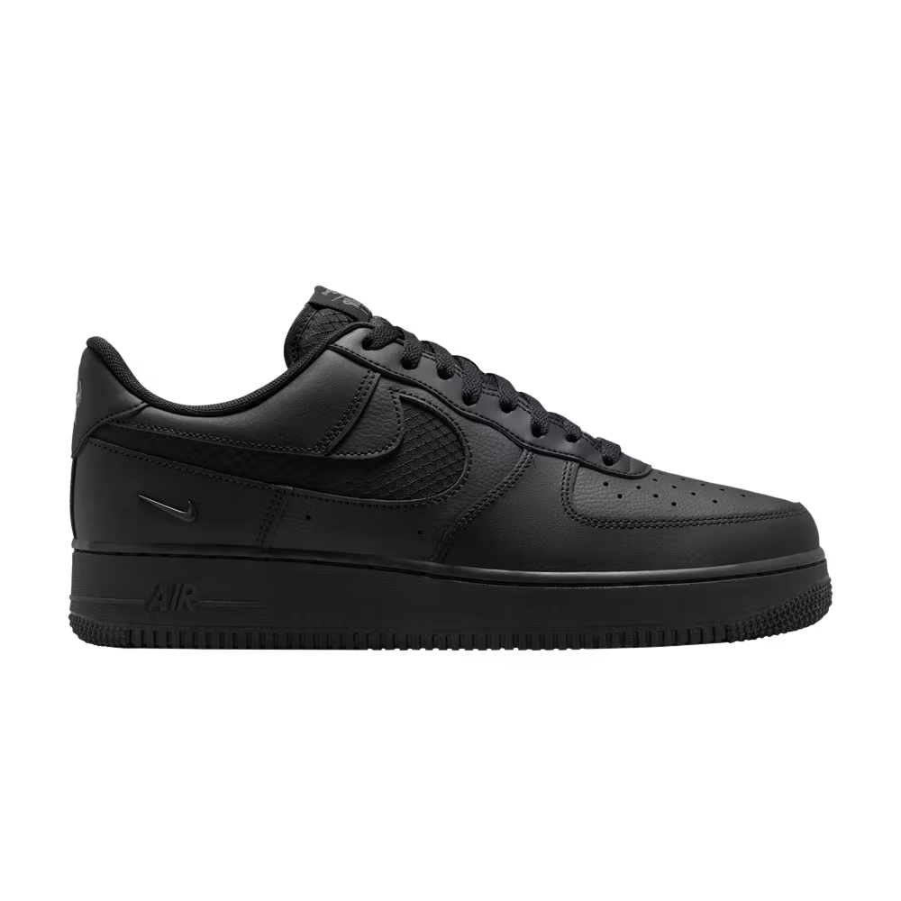 Nike Air Force 1 Low Triple Black Ripstop