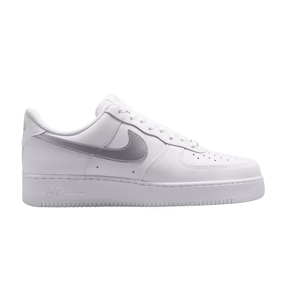 Nike Air Force 1 White Silver