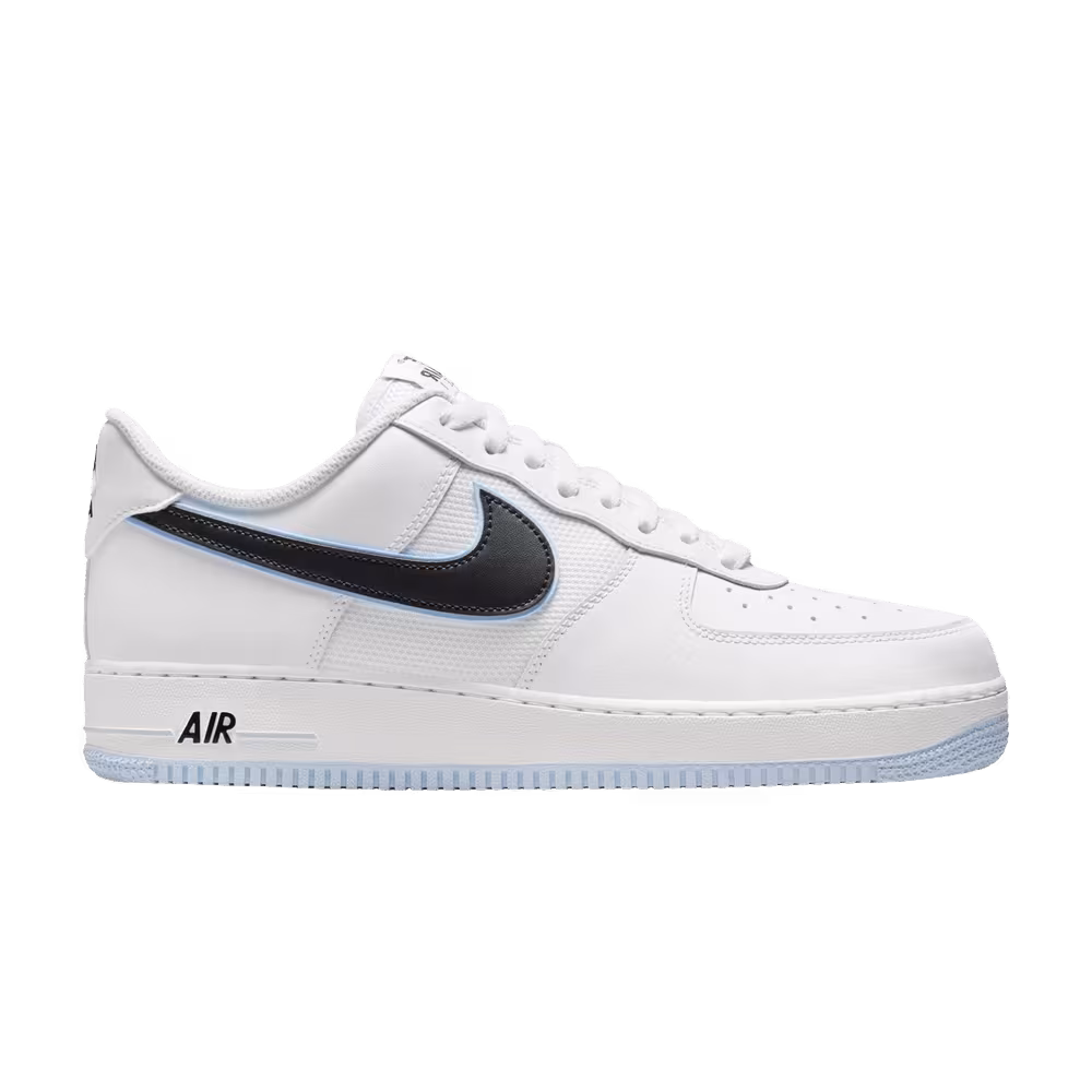 Nike Air Force 1 Low White Black Hydrogen Blue