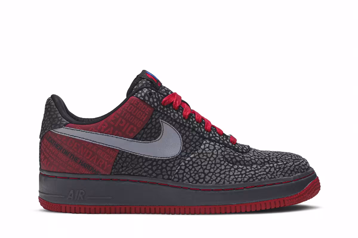 Nike Air Force 1 Supreme 07 Malone Original Six, view 2