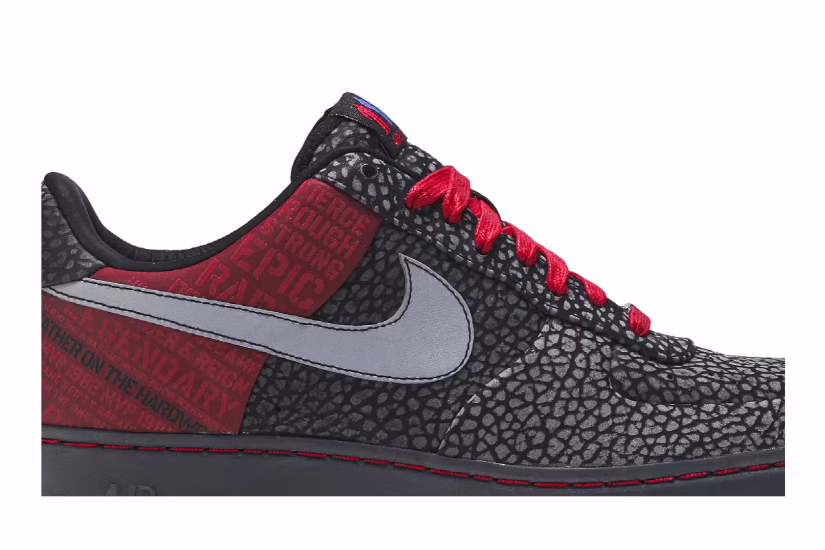 Nike Air Force 1 Supreme 07 Malone Original Six, view 3