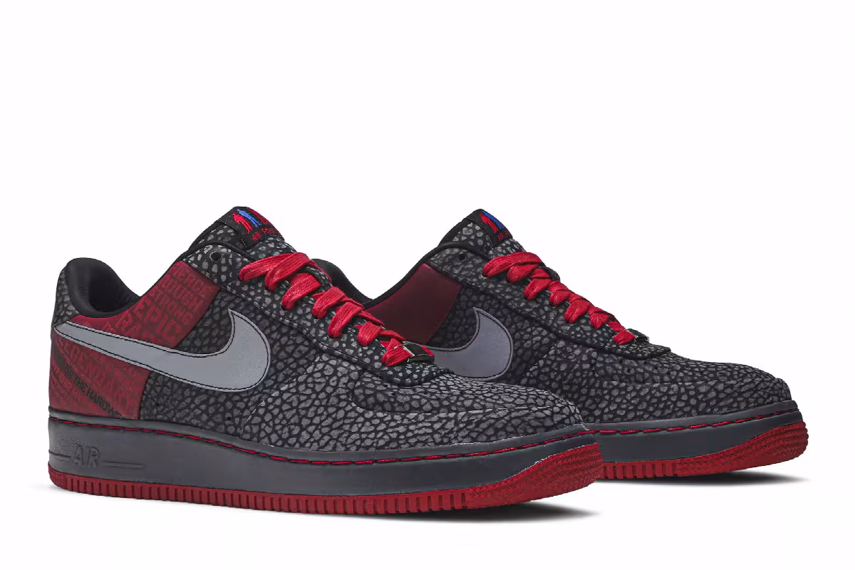 Nike Air Force 1 Supreme 07 Malone Original Six, view 9