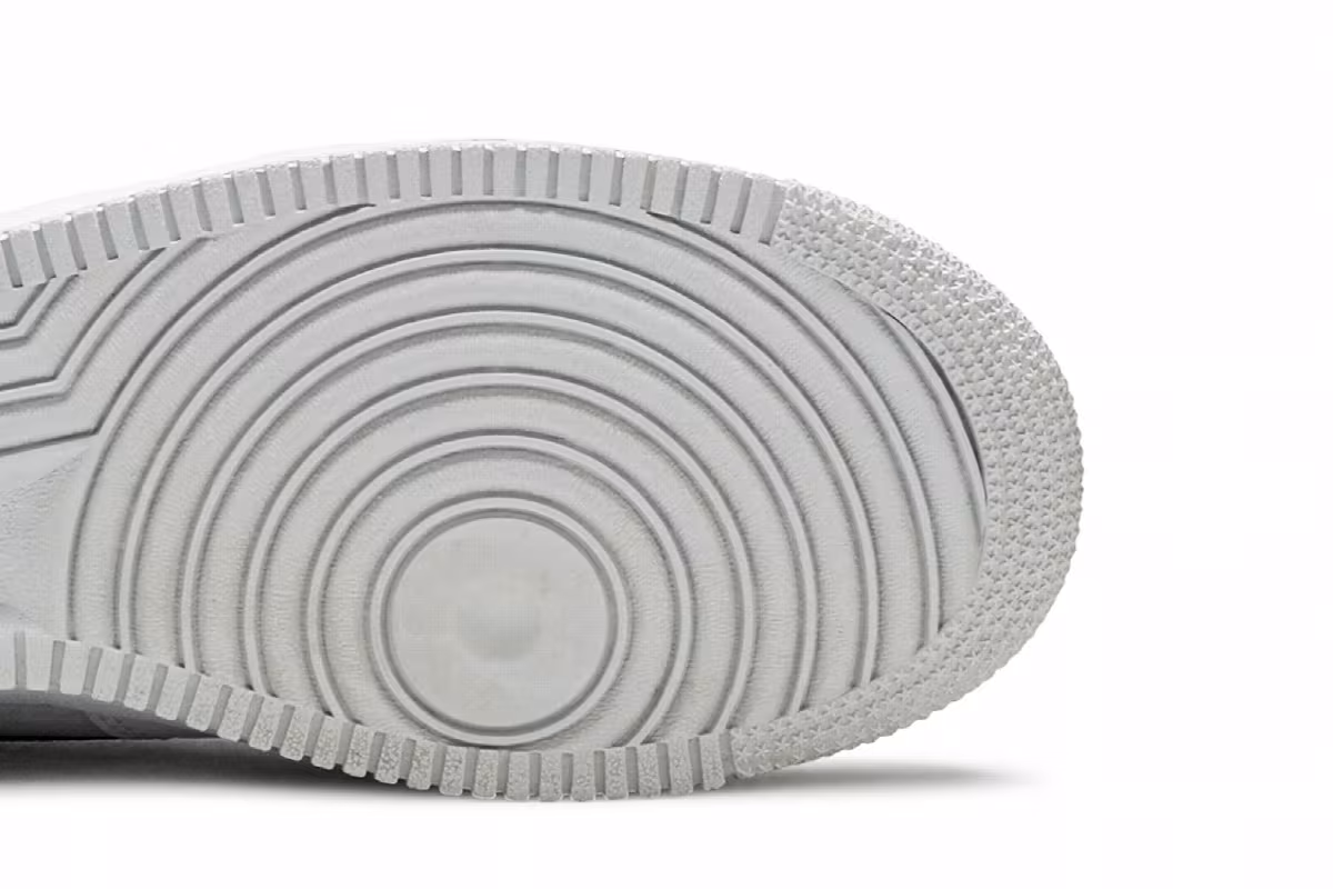 Nike Air Force 1 Low Transparent White Black, view 6