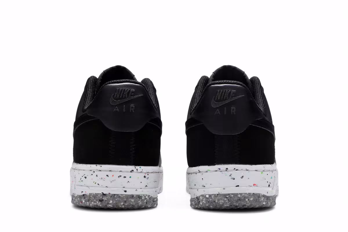 Nike Air Force 1 Crater Black Photon Dust, view 7