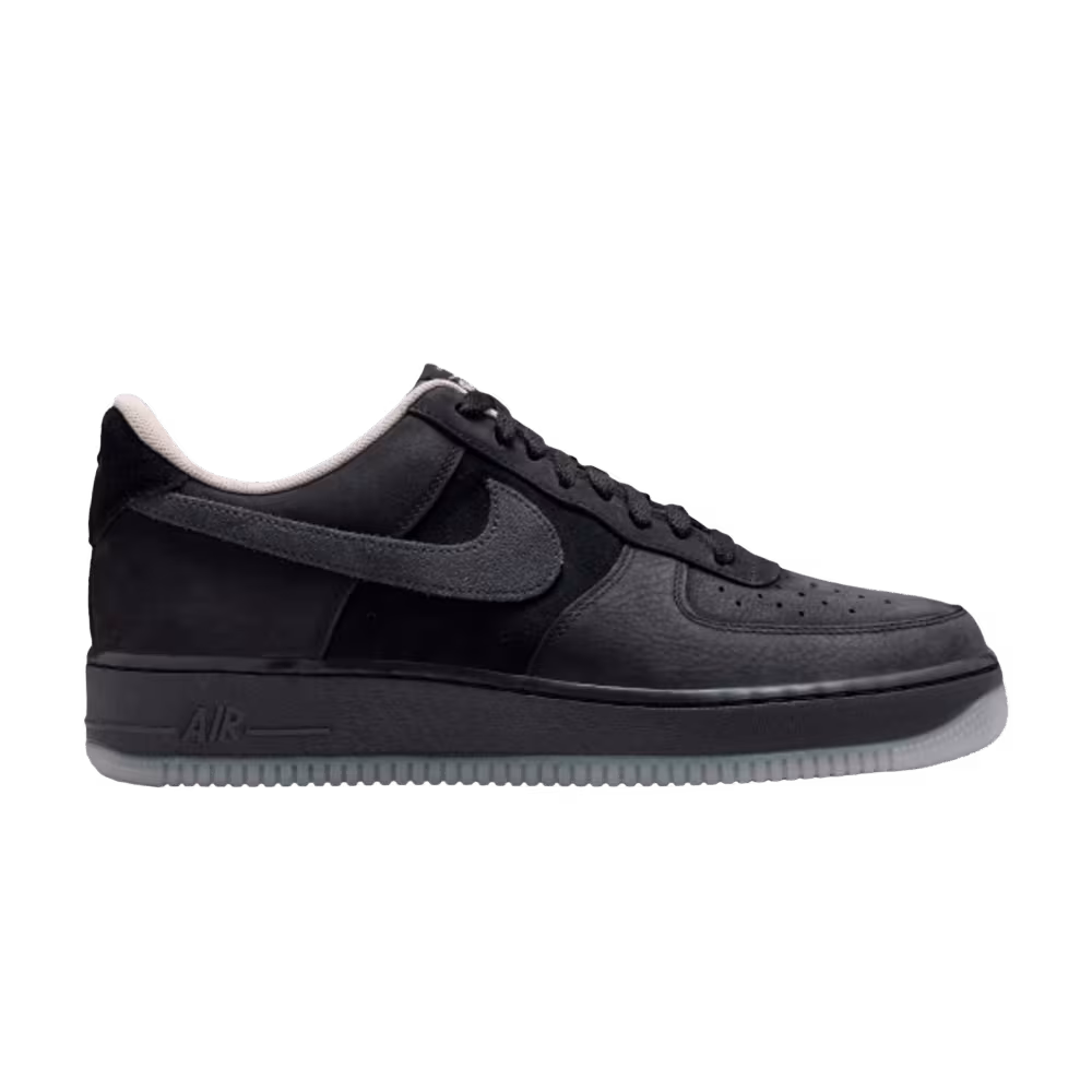Nike Air Force 1 07 Black Dark Smoke Grey
