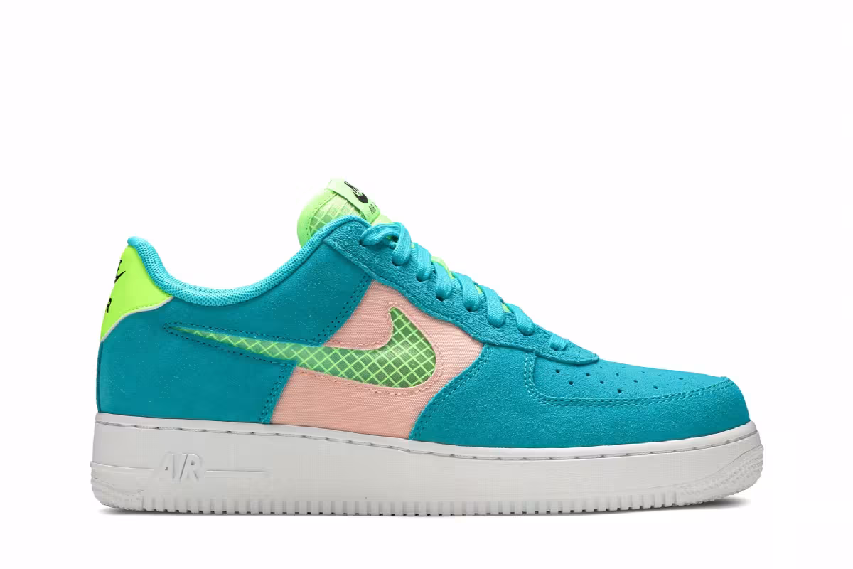 Nike Air Force 1 Low Oracle Aqua, view 2