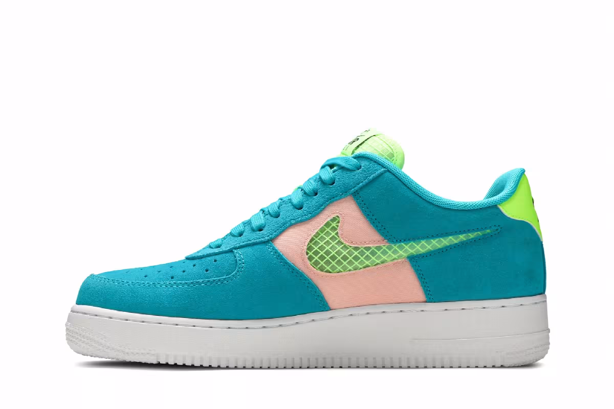 Nike Air Force 1 Low Oracle Aqua, view 4