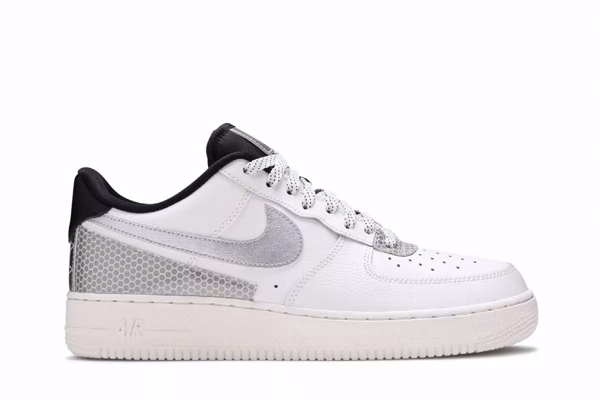 3M x Nike Air Force 1 Low White, view 2