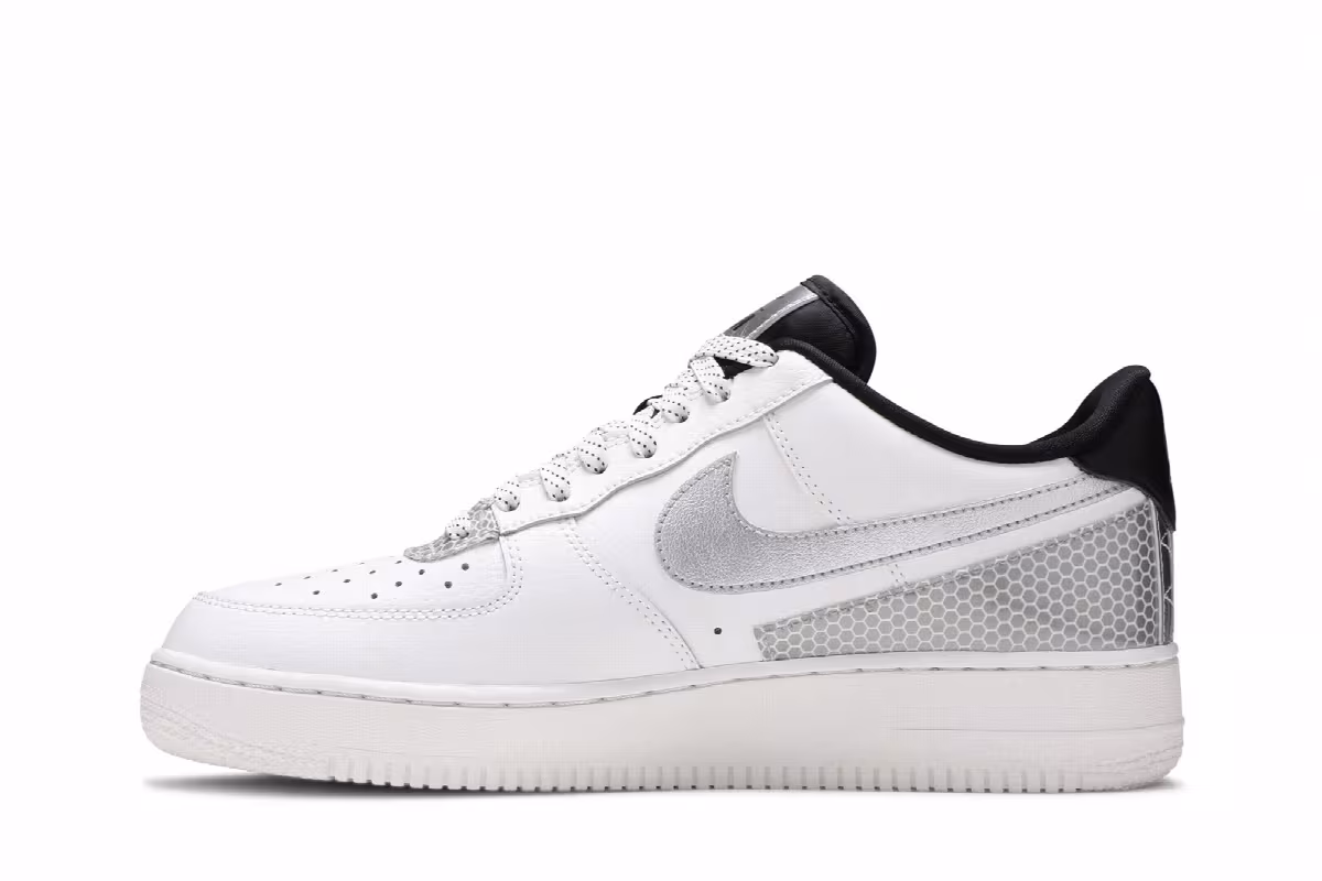 3M x Nike Air Force 1 Low White, view 4