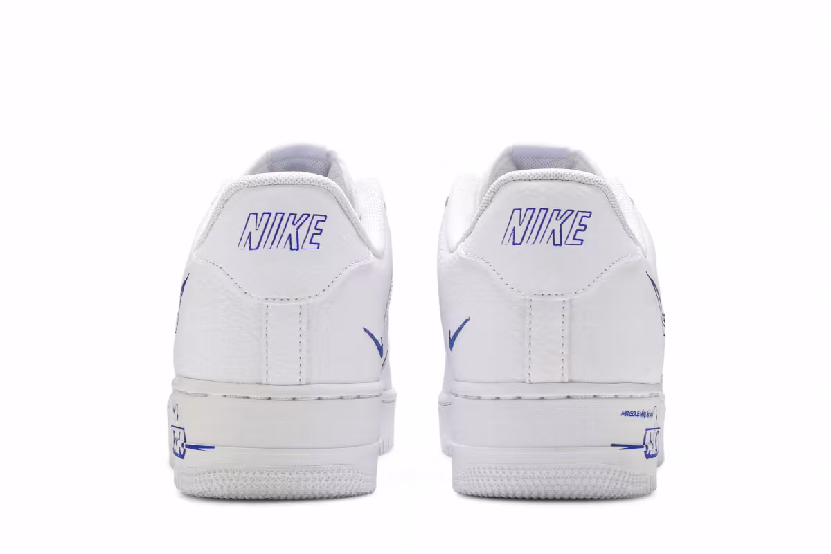 Nike Air Force 1 Low Sketch, view 7