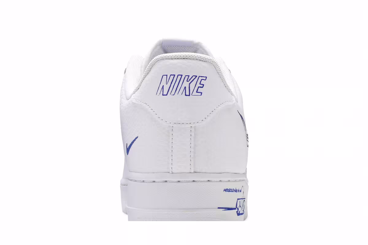 Nike Air Force 1 Low Sketch, view 8