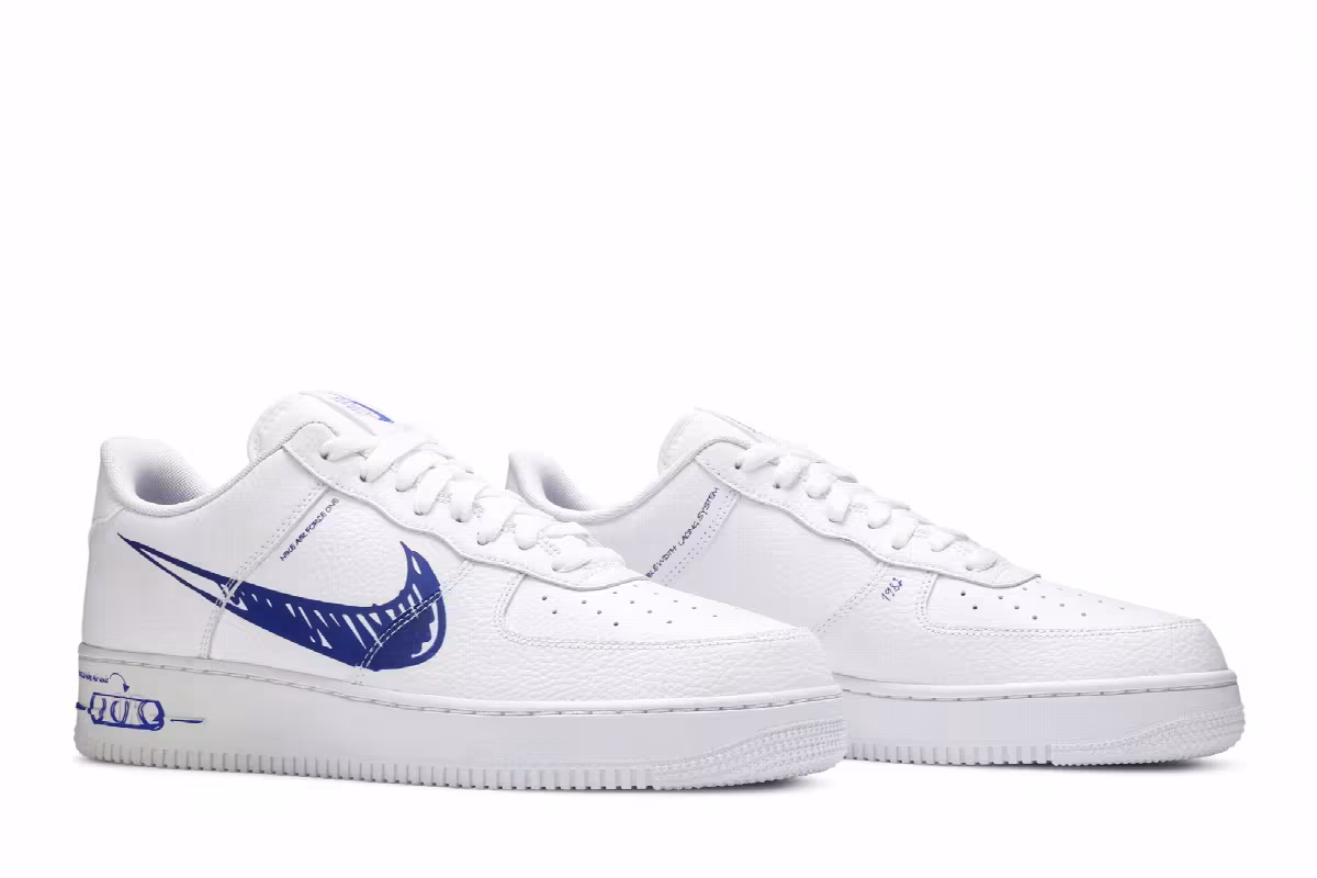 Nike Air Force 1 Low Sketch, view 9
