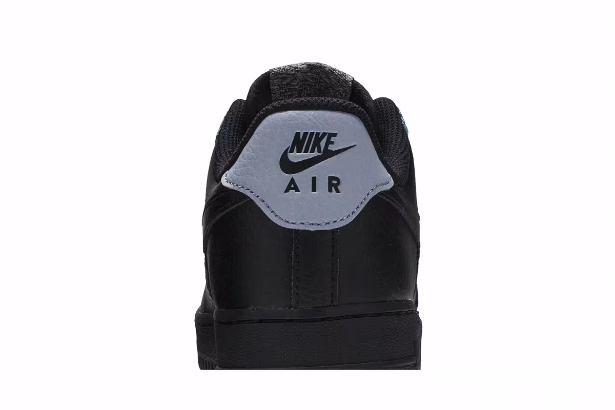 Nike Air Force 1 Black Obsidian Mist, view 8