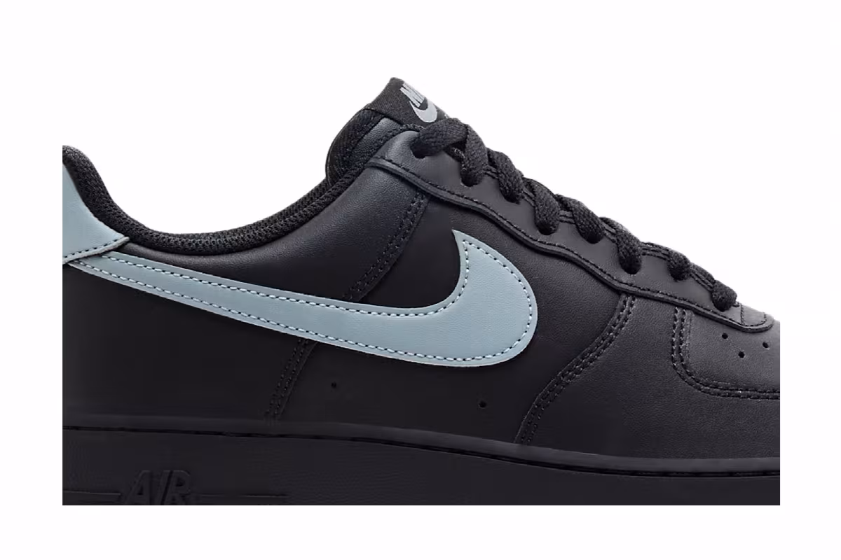 Nike Air Force 1 Black Cool Grey, view 3