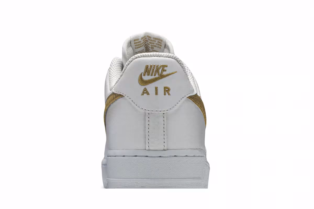 Nike Air Force 1 Low Club Gold Swoosh, view 8