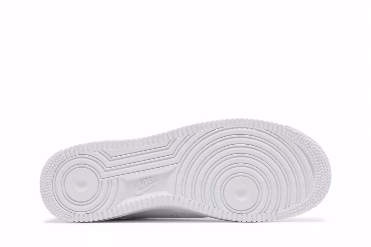 Nike Air Force 1 Double Air Pack - White Barely Volt, view 5