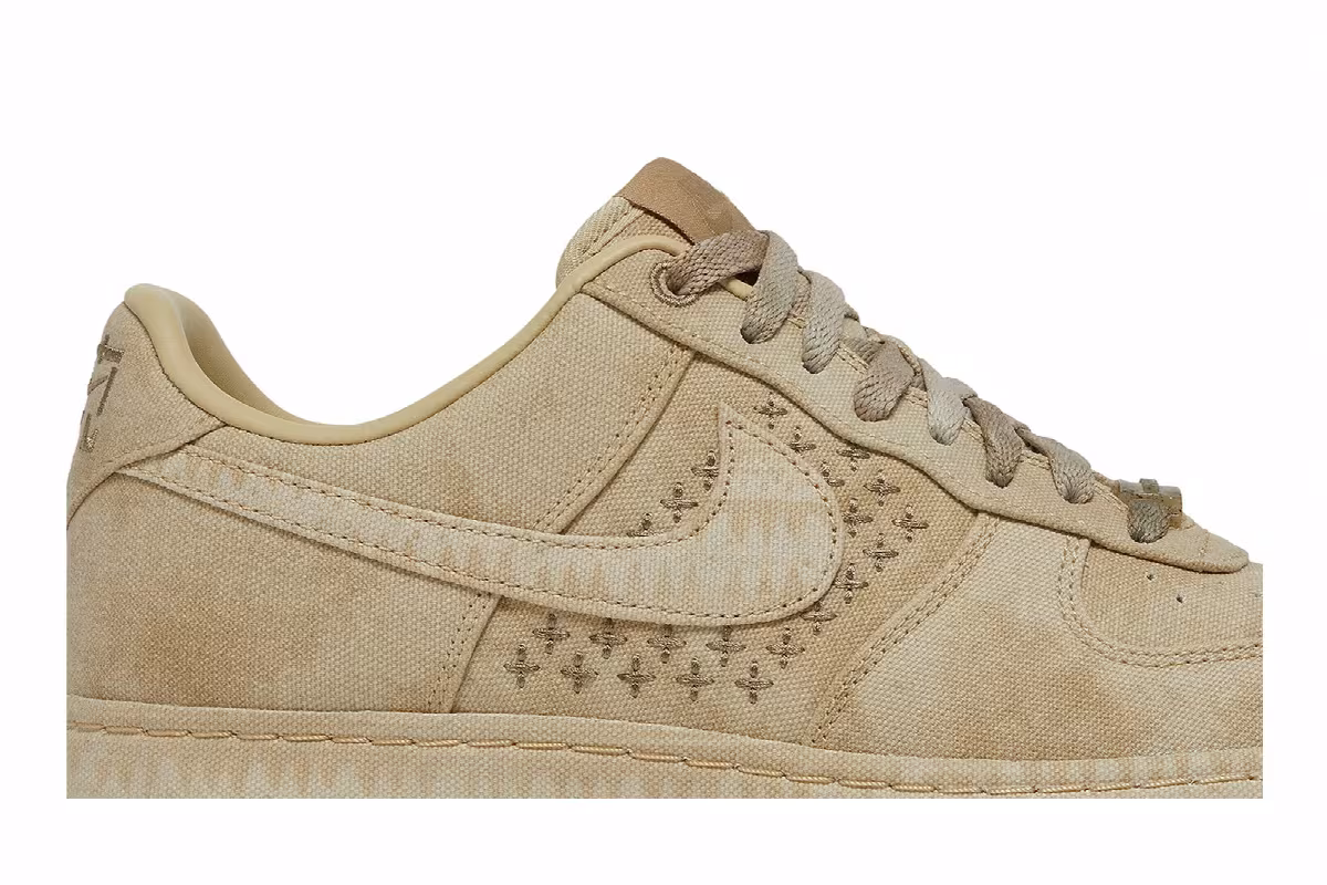 Nike Air Force 1 NAI-KE - Beige, view 3