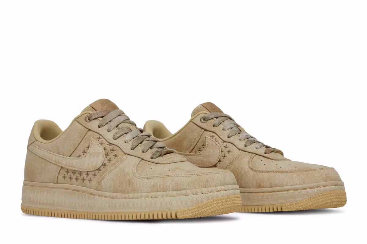 Nike Air Force 1 NAI-KE - Beige, view 9