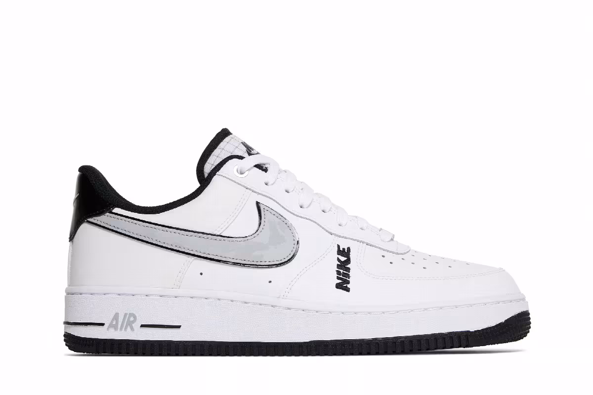 Nike Air Force 1 White Wolf Grey, view 2