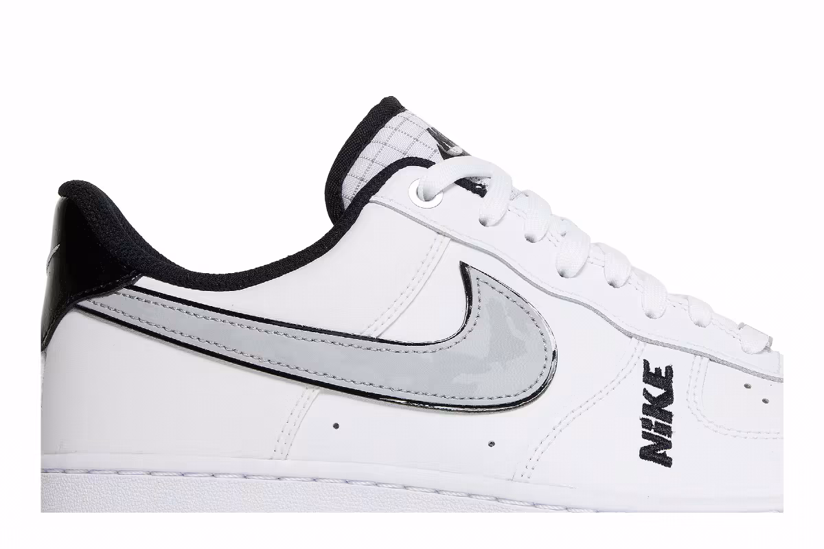 Nike Air Force 1 White Wolf Grey, view 3