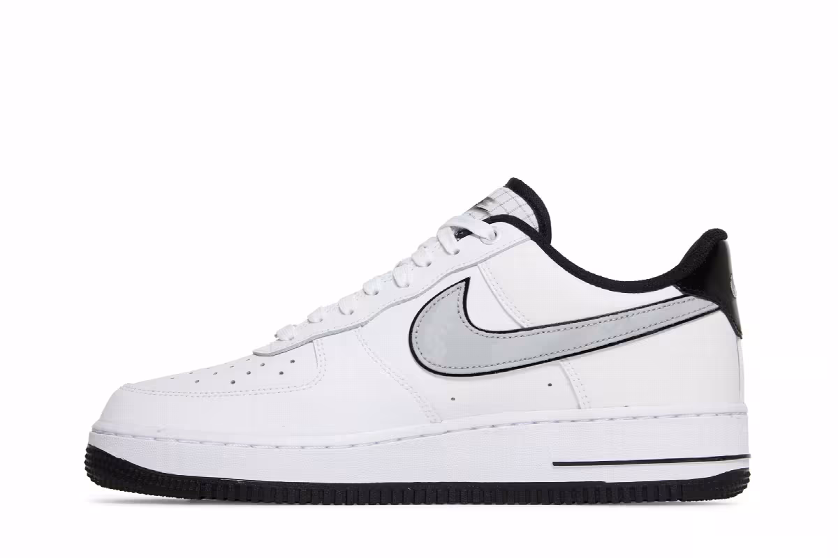 Nike Air Force 1 White Wolf Grey, view 4
