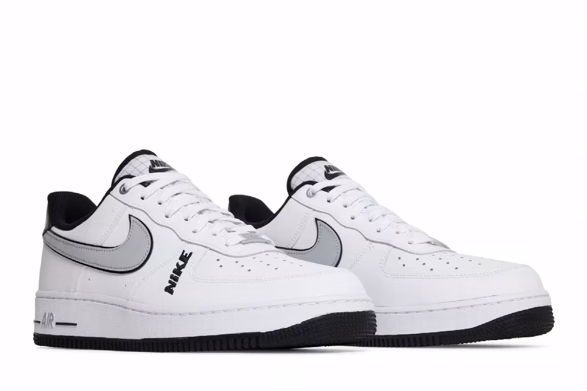 Nike Air Force 1 White Wolf Grey, view 9