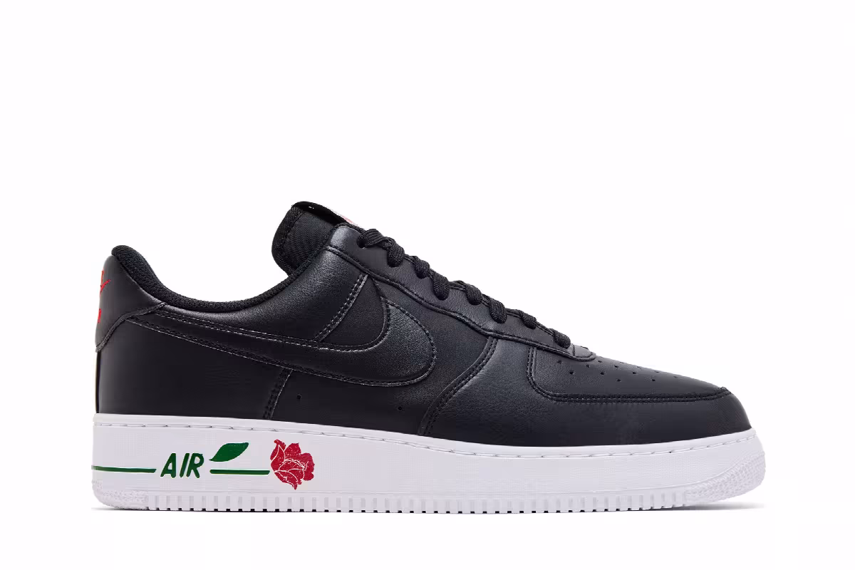 Nike Air Force 1 Thank You Plastic Bag - Black, view 2