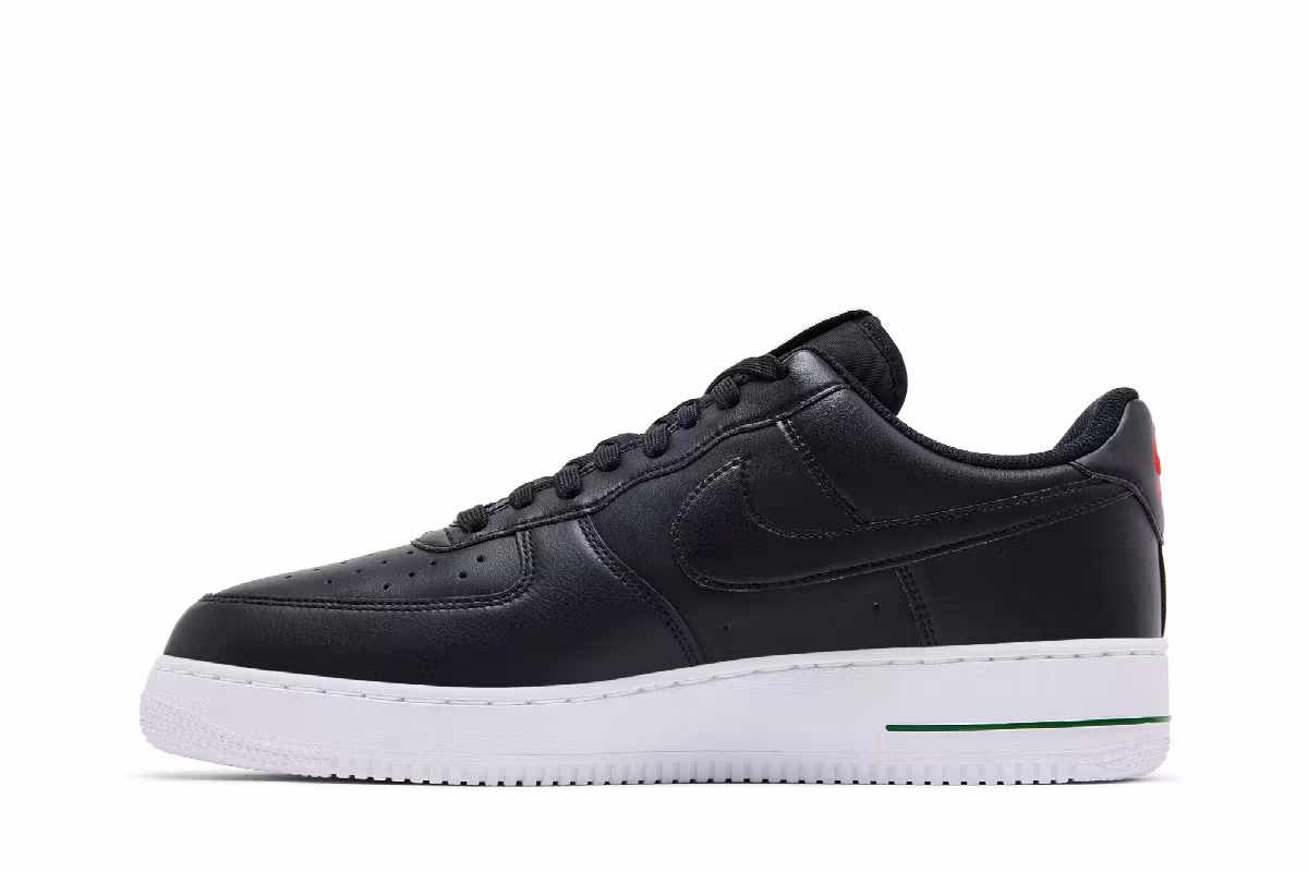 Nike Air Force 1 Thank You Plastic Bag - Black, view 4