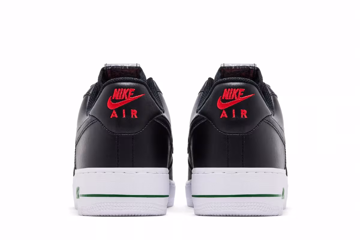 Nike Air Force 1 Thank You Plastic Bag - Black, view 7