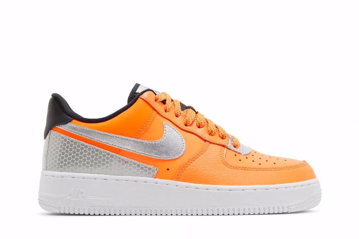 3M x Nike Air Force 1 Total Orange, view 2