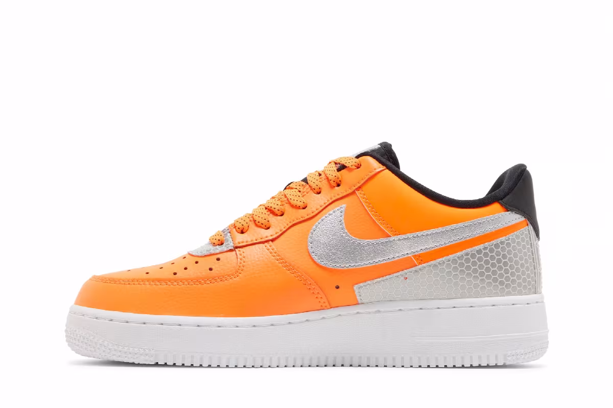 3M x Nike Air Force 1 Total Orange, view 4