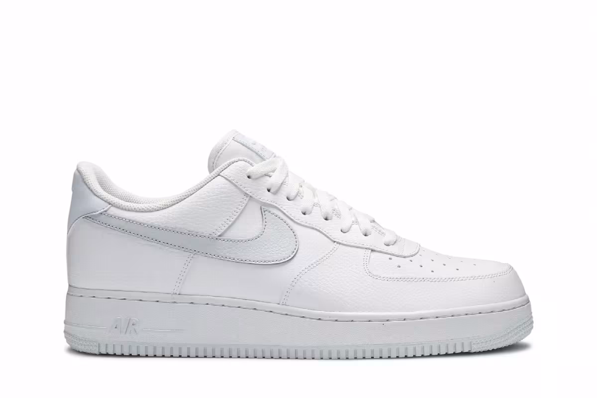 Nike Air Force 1 Low White Metallic Silver, view 2