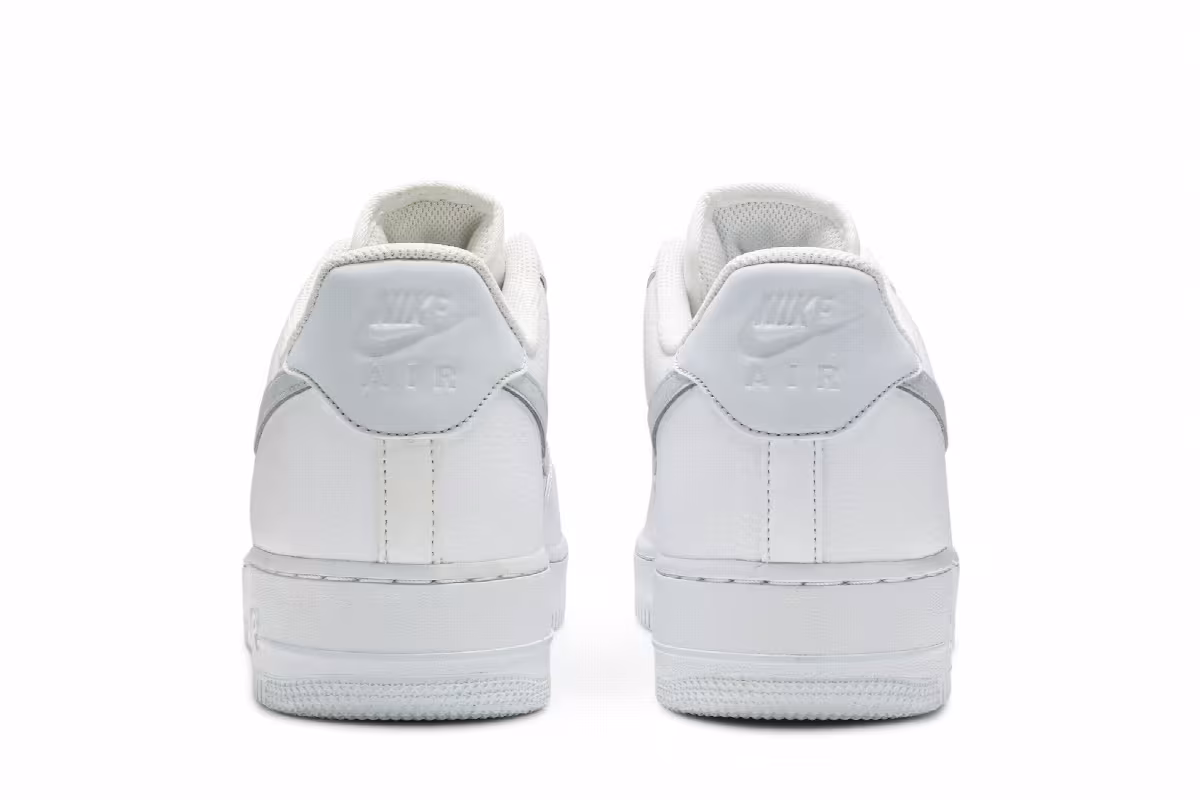 Nike Air Force 1 Low White Metallic Silver, view 7