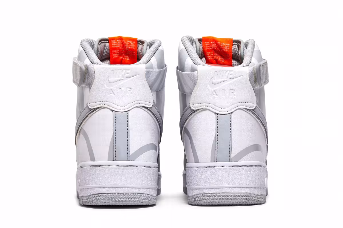 Nike Air Force 1 High 07 LV8 Matte Silver, view 7