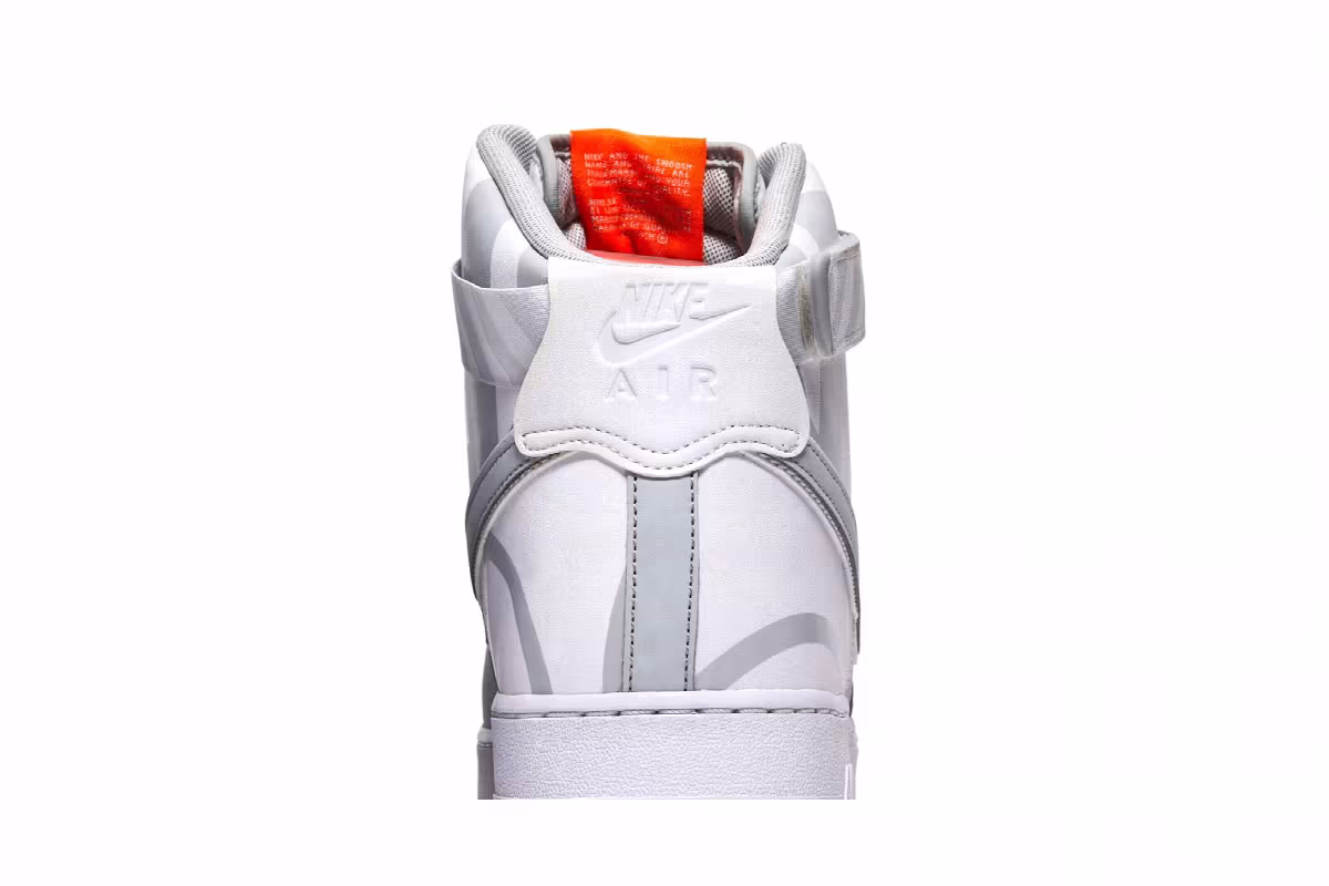 Nike Air Force 1 High 07 LV8 Matte Silver, view 8