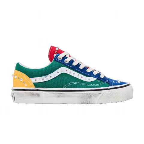 Vans Premium Old Skool 36 Pearlized Yacht Club Big Kids 'Green/Multicolor'