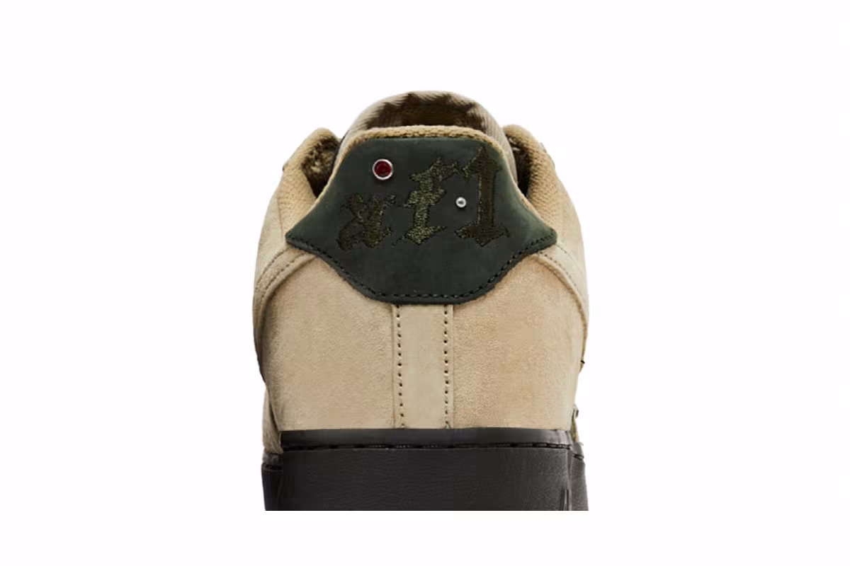 Nike Air Force 1 Low Dark Army Neutral Olive Gems, view 8