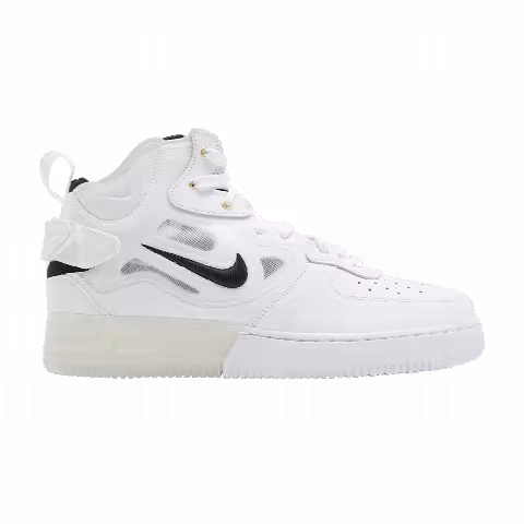 Nike Air Force 1 Mid React '40th Anniversary - White Black'