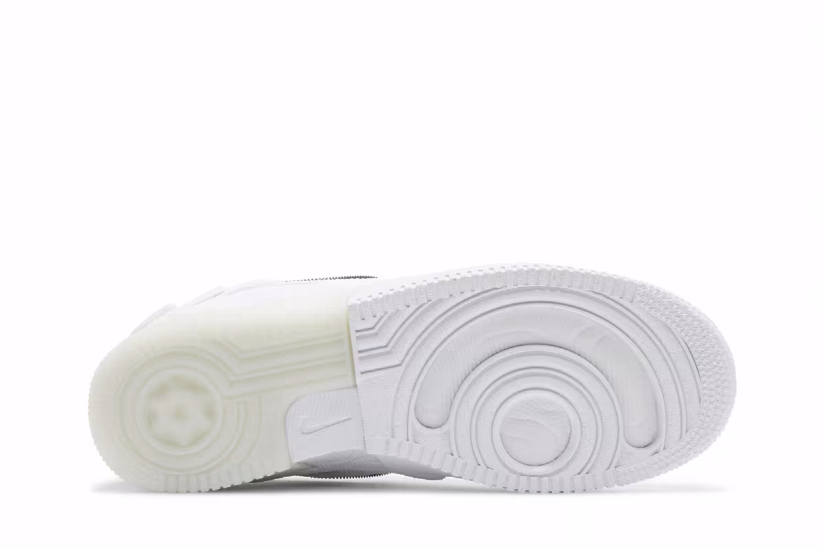 Nike Air Force 1 Mid React 40th Anniversary - White Black, view 5