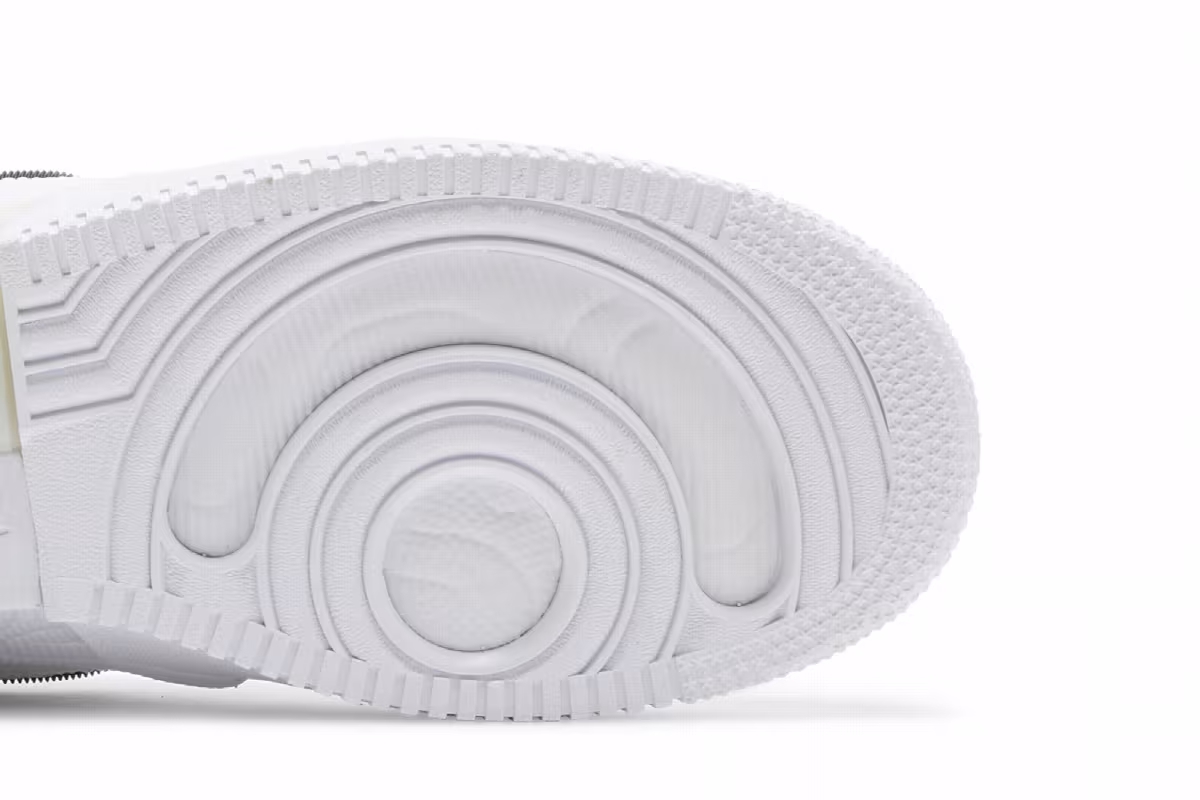 Nike Air Force 1 Mid React 40th Anniversary - White Black, view 6