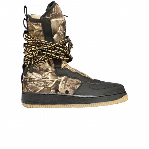Realtree x Nike SF Air Force1 Hi 'Black Camo'