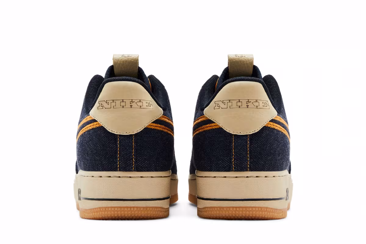 Nike Air Force 1 Low Premium Denim, view 7