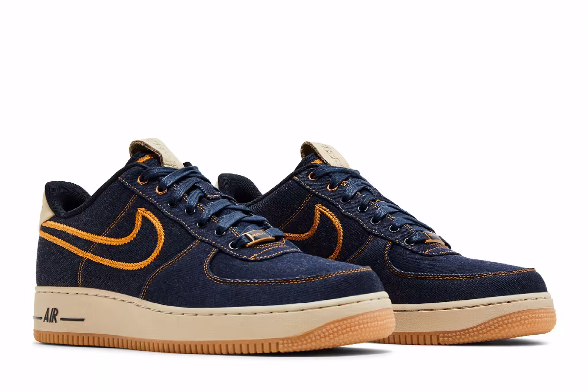 Nike Air Force 1 Low Premium Denim, view 9