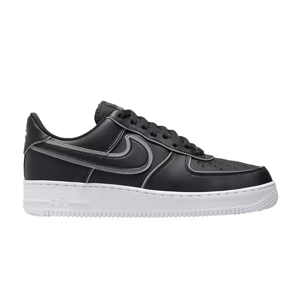 Nike Air Force 1 Black White Reflective
