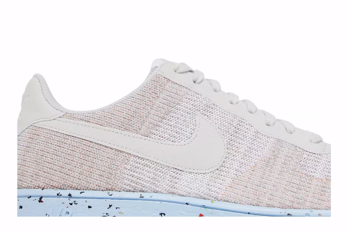 Nike Air Force 1 Crater Flyknit White Chambray Blue, view 3